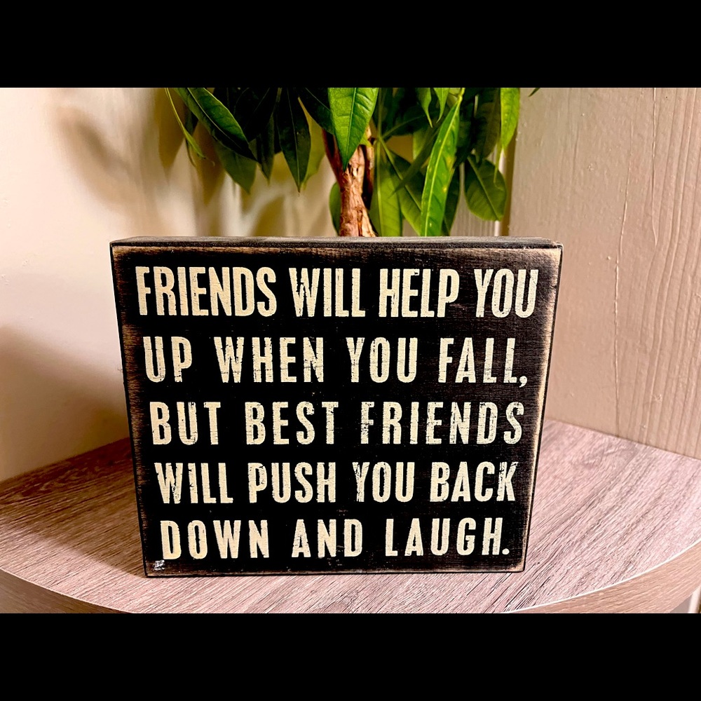 Cute decor sign